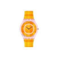 SWATCH Unisex 34mm Yellow Watch SS08Z105 SS08Z105 Yellow