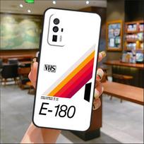 Retro VHS Tape Case For Xiaomi 15 Ultra 13 14 11T 12T 13T 14T Pro POCO X7 Pro X3 X5 X6 M6 F5 F6 Pro Cover Xiaomi 12T (12T Pro) red