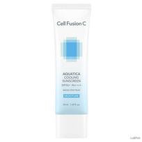 Cell Fusion C Aquatica Cooling Sunscreen SPF50+ PA++++ 50ml (+Free gift) white