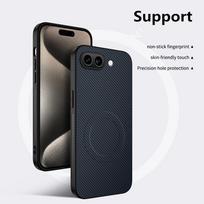 For Google Pixel 10 Pro XL 10a 9 Pro XL 9a 6 7 8 Pro 6a 7a 8a Case Magnetic Carbon Fiber Texture Leather Shockproof Phone Cover Google Pixel 9 mėlyna