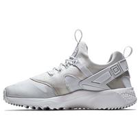 Nike Air Huarache Leather Cushioning Slip Resistant Cushioning Slip Resistant Low top Running Shoes Men's White 806807-100 40 gray