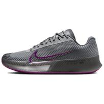 Nike Air Zoom Vapor 11 Anti-Slip Wear-Resistant Low-Top Tennis Shoes Men's Gray Purple Sneakers casual DR6966-005 39 gray