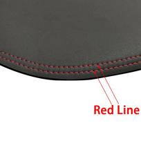 High-quality leather instrument panel protection pad and light-proof pad for Honda Civic 9 2012-2015 FB car styling accessories Right Hand Drive black