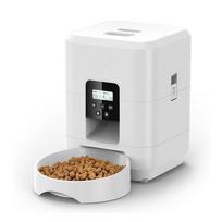 Petavista Automatic Cat Feeder Pet Smart WiFi Food Kibble Dispenser Remote Control Auto Feeder For Cat Dog Dry Food Accessories 2L white