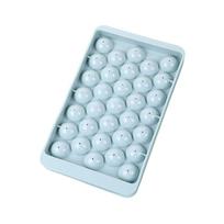 Easy-to-demold Homemade Ice Trays Spherical Silicone Ice Maker Gifts Freezer Ice Cube Trays mėlyna
