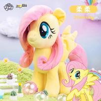 Nauji My Little Pony pliušiniai žaislai Twilight Sparkle Pinkie Pie Rarity Fluttershy Applejack Rainbow Dash minkšta lėlė vaikiška Kalėdinė dovana 30cm pink
