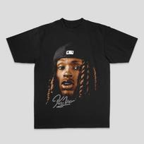European and American King Von hip-hop rock rap top high street sporty casual loose men's T-shirt graphic t shirts - Men's Su... S įvairiaspalvis