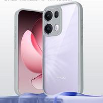 For Oppo Reno 13 CPH2689 Case Air Cushion Shockproof Silicone Bumper Clear Matte Back Cover Hard Phone Case for Oppo Reno13 5G OPPO Reno13 black