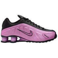 Nike Shox R4 Kvėpuojantys Atšokantys Bėgimo Bateliai Moteriški Juodi Violetiniai AR3565-014 39 pink