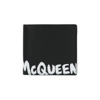 Alexander McQueen Billfold Wallet Black Men Wallets 602137-1NT6B-1070 Box(Basic Set+Box) black