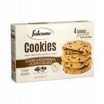 Sviestiniai sausainiai su šokolado įdaru Falcone Cookies Gianduia 200g