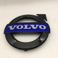 1pcs 3D for VOLVO XC60 XC90 Car Emblem Front Grille Hood Bonnet Sticker Badge Decal Styling auto accessories WP5 blue