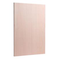 Plywood Sheets Rectangular Wood Cutout for Wood Craft Model Making Unfinished Wood Board for Engraving Painting Craft 15cm by 22cm
