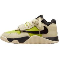 Jordan x Travis Scott Jumpman Jack TR Neslystantys vidutinio aukščio vaikiški krepšinio bateliai Smėlio/Juodos/Geltonos spalvos Vaikams FJ2851-102 28 geltona