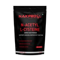 NAKPRO N-acetil-L-cisteino milteliai, 600 mg | Ląstelių antioksidanto palaikymas | Imuninės sistemos sveikata | NAC papildo milteliai (Nevalgomojo skonio, 100g)