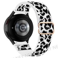 Shiny Pride Band For Samsung Galaxy Watch 6-7-4-5 pro-4 classic-Active 2 Elastic bracelet huawei watch gt 2 gt2 20mm 22mm Strap 20mm watch band gray