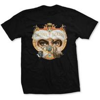 Michael Jackson Unisex  Dangerous Unisex T-Shirt XXL beige