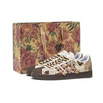 Adidas VL COURT 2.0 Fantasia, Love Planner Abrasion Resistant Abrasion Resistant Low top Skateboard Shoes Unisex Brown ID6015(Team1210-) 38⅔