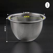 5,8cm~9,8cm 304 nerūdijančio plieno filtras Daugkartinis arbatos sietelis Arbatos sietelis Arbatinukas Sėjamoji arbatos lapų prieskonių filtras Virtuvės reikmenys