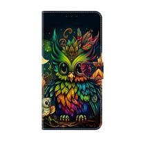 Moto G85 Case for Motorola Moto G84 G54 G34 G24 Power G24 G14 G04 3D Cute Painted Magnetic Flip Holder Wallet Mobile Phone Cases Moto G24 black