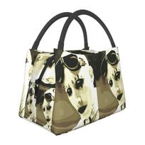 Marilyn Manson Glitch Fan Gift Music Insulated Lunch Bag Picnic Storage Food Boxes Container Cooler Thermal Lunch Box Tote One Size black