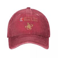 Ayrton Senna John Player Special Team Baseball Cap Classic Distressed Washed Sun Cap Outdoor Summer Gift Caps Hat Adjustable&>8Y pink