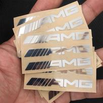 3D Metalinis Lipdukas Logotipas Automobilio Bakas Šalmas Dviratis Lipdukas Mercedes Benz AMG W205 W212 W213 A B C E M GL GLA GLB GLC GLE GLS E300 C260 AS0 white
