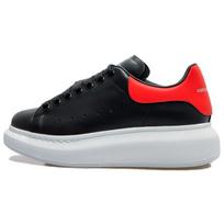 Alexander McQueen Oversize Lace-up Sneakers 553770WHGP51498 36.5 black