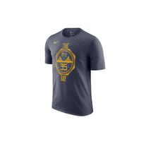 Nike Golden State Warriors Kevin Durant Straight-Cut Dry Tee Men Tops Grey AO0887-472 XXL gray