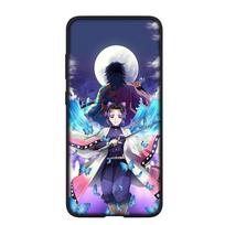 Telefono dėklas Samsung Galaxy S25 S23 S22 S24 Ultra FE A05 A06 A15 A16 A36 A37 A35 A54 A55 A56 A57 A25 A26 A53 A17 Kochou Shinobu Demon Slayer Dangtelis for Samsung Galaxy Note 10 rausvai ruda