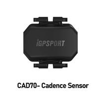 IGPSPORT Kadenco jutiklis Greičio jutiklis Dviračių priedai CAD70 SPD70 BLE5.0 ANT+ Dviračio greičio matuoklio jutiklis dviračio kompiuteriui CAD70 black