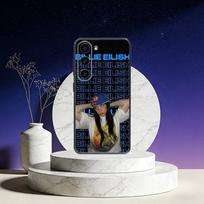 Singer B-Billie Eilish Phone Case For Samsung Galaxy A73,A72,A71,A70,A53,A52,A51,Others Soft Black Cover Samsung a50 30s 50s black