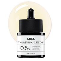 KOEC Retinol 0.5 Anti-Aging Face Oil Serum, Moisturizing Skin Repair, 1 Fl Oz