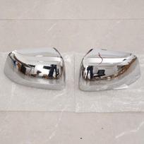 Pair Chrome Side Mirror Cover Cap For Jeep Grand Cherokee Durango 2011~ gray