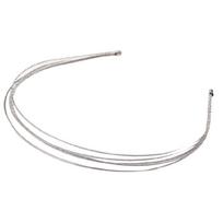 Layering Metal Headwear Anti Deformation Slim Profile Hair Hoop Comfortable Hair Accessories for Casual Formal Occasion sidabras