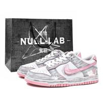 Nike Dunk Cats' Great Combat Lightweight Breathable Skateboard Shoes Women's Gray Pink FB9109-125(Team1620-) 38.5 black
