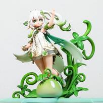 Genshin 19Cm Impact Figure Nahida Lesser Lord Kusanali Pvc Action Anime Figurine Statue Model Garage Kit Gifts Indoor Decoration without box beige