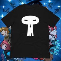Scott Pilgrim Takes Off Todd Ingram Cosplay Skull Shirt S įvairiaspalvis