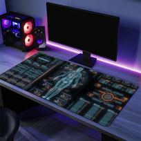 Human Anatomy Chart s Mouse Pad Large Desk Mat Keyboard Ergonomic Office Rubber PC Nonslip Antifray Home Custom 800x300x2mm black