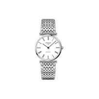Longines Master Collection Automatic Mechanical Movement 30m Water Resistant Watch 38mm White Dial Stainless Steel Bracelet L4.918.4.11.6 White Dial white