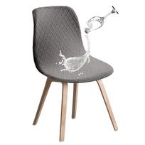 Deimantinio žakardo vandeniui atsparus Eames lankinis kėdės užvalkalas viešbučiui ir klubui 08 Diamond Pattern, Water-Resistant beveik baltos spalvos