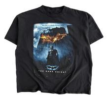 NEW 2008 The Dark Knight Batman  Size   Movie Promo Reprint Unisex T-Shirt XXL gray