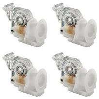 Pakreipimo mechanizmas, tinkantis šešiakampiui strypui 0,2  šešiakampė skylė. Idealiai tinka horizontaliosioms žaliuzėms, langų apdailai, užuolaidų priedams. white