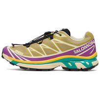 SALOMON XT 6 Žemi Kalnų Žygio Batai Unisex Ruda Geltona L47886500 43⅓ gelsvai ruda