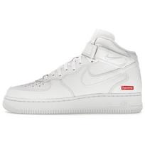 Nike Air Force 1 Mid Supreme White FZ8784-100 45 balta
