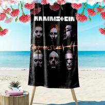Rammstein: Set Free beach towel Outdoor camping Portable for travel quick-drying swim towel seaside Outdoor pool towel beach Comfort Fashion printing 70cmx140cm(27x55inch)