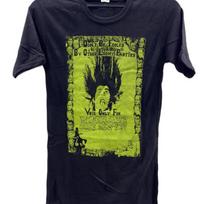 Vintažinis 70-ųjų 1976 m. SCREAMING LORD SUTCH Monster Raving Looney Party Roko koncerto Turas marškinėliai ir vaikiški marškinėliai 100 yellow