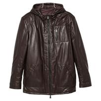 Odinė striukė vyrams, D.brown, Leather jacket