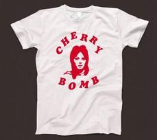Cherry Bomb T Shirt 1146 Joan Jett Rock Music Punk 70s The Runaways Blackhearts 4XL red