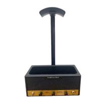 Retro Speaker Inspired Headphone Stand And Desktop Organizers With Writable Front Rock themed Desk Organizers 1 gray